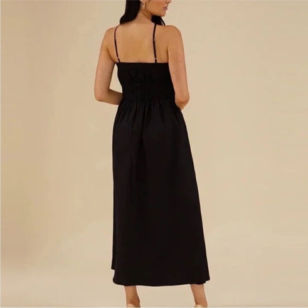 Rachel Parcell NWT Halter Midi Dress Black Size XL - Picture 4 of 4